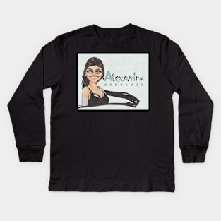 Alexandra Daddario Kids Long Sleeve T-Shirt